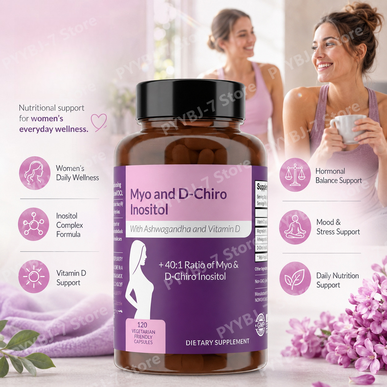 Planted Tank - Cápsulas de Mio-Inositol e D-Chiro Inositol