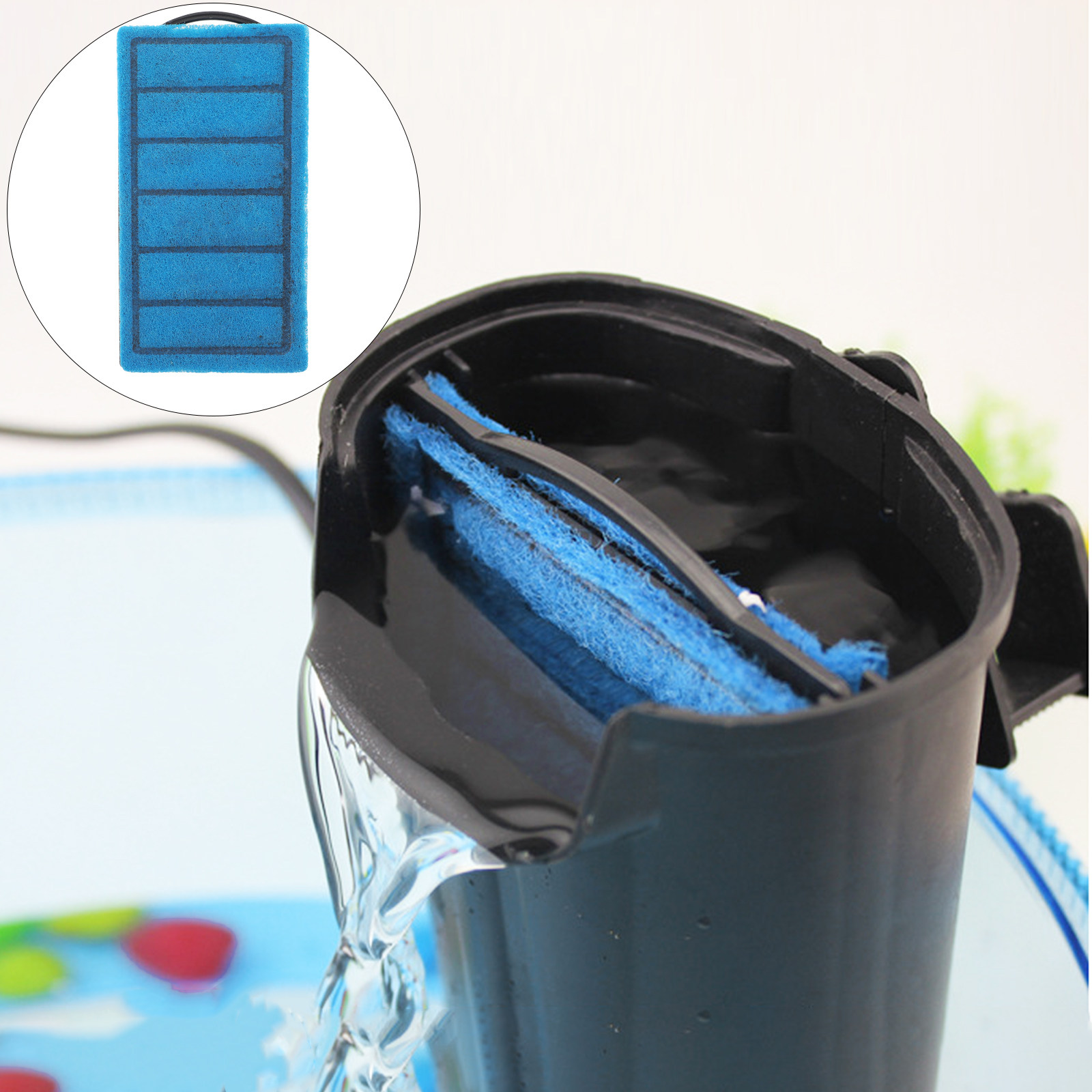 Aquarium Planted Tank Filter - 3 unidades de filtro para aquário,