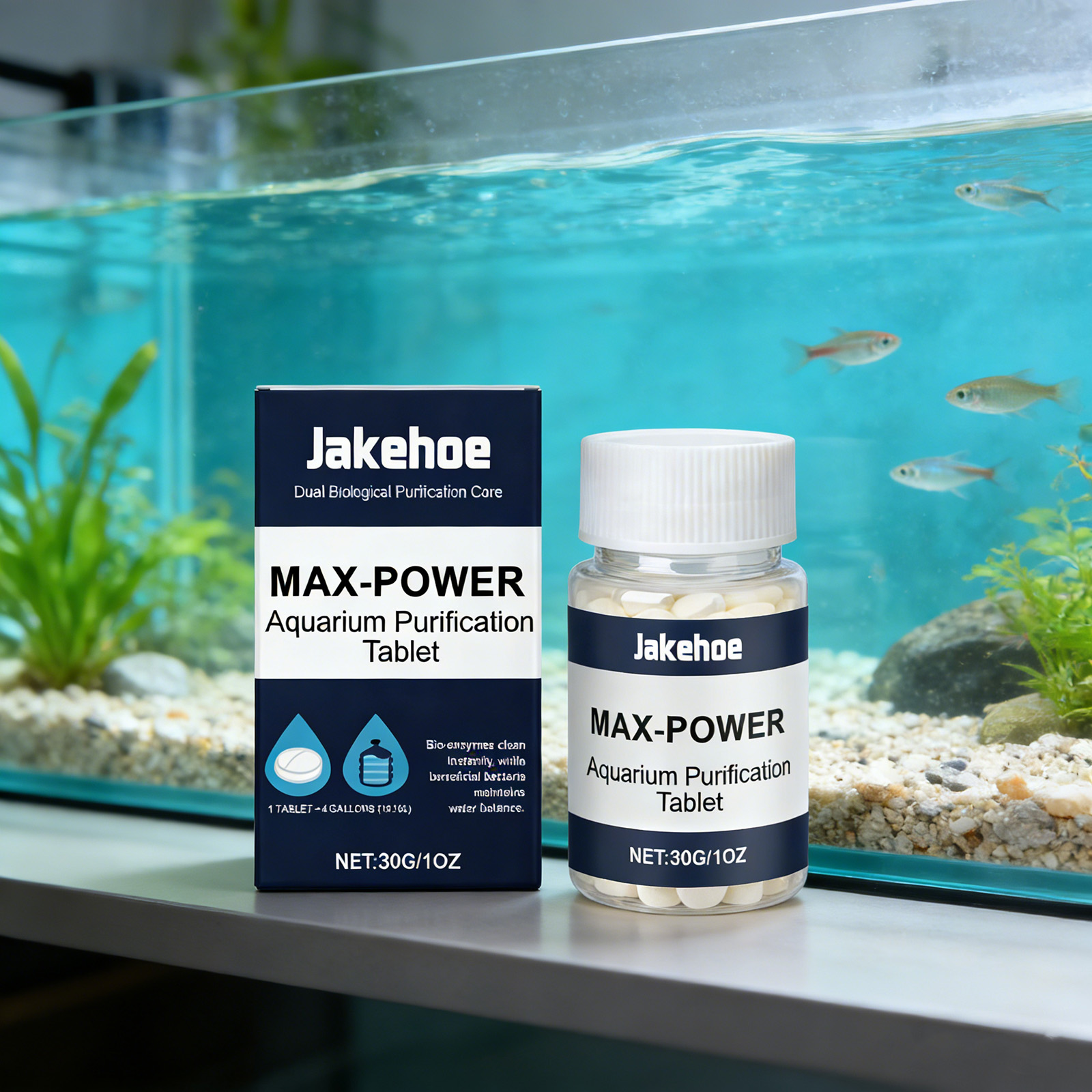 Planted Aquarium Algae Control - Comprimidos Removedores de Algas para Aquário,