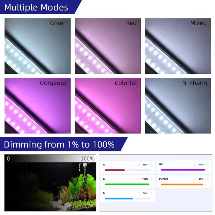 Luzes de Aquário WEEK AQUA S S - Live Plant Aquarium avaliação e preço