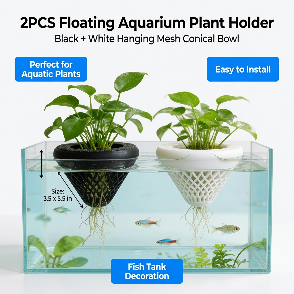 Suporte Flutuante para Plantas - Aquarium Plants Live avaliação e preço