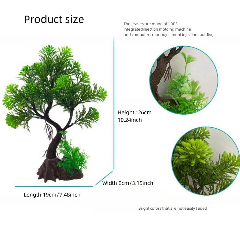 Decoração DIY para Aquário, Pl - Live Plant Aquarium avaliação e preço