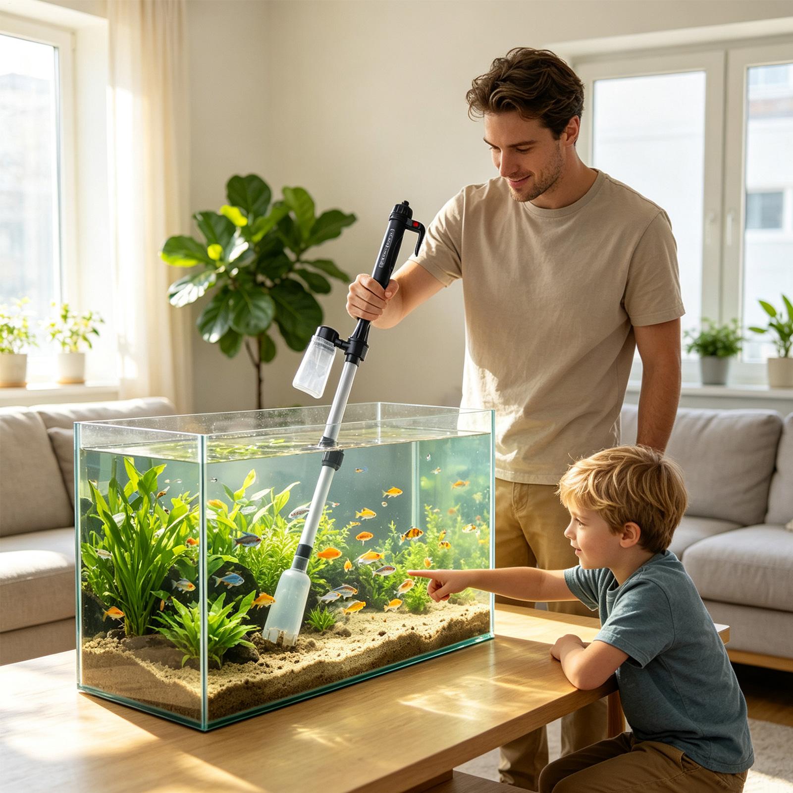 Aspirador de Fundo para Aquári - Planted Aquarium Cleaning avaliação e preço