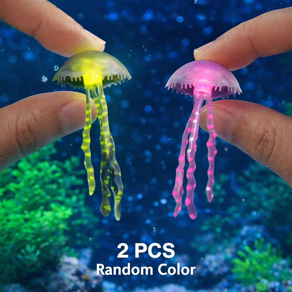 Medusa Luminosa de Simulação ( - Aquarium Plants Live avaliação e preço