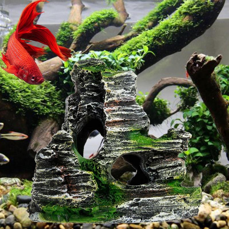 Aquário Arenito Decoração, aqu - Aquarium Driftwood avaliação e preço