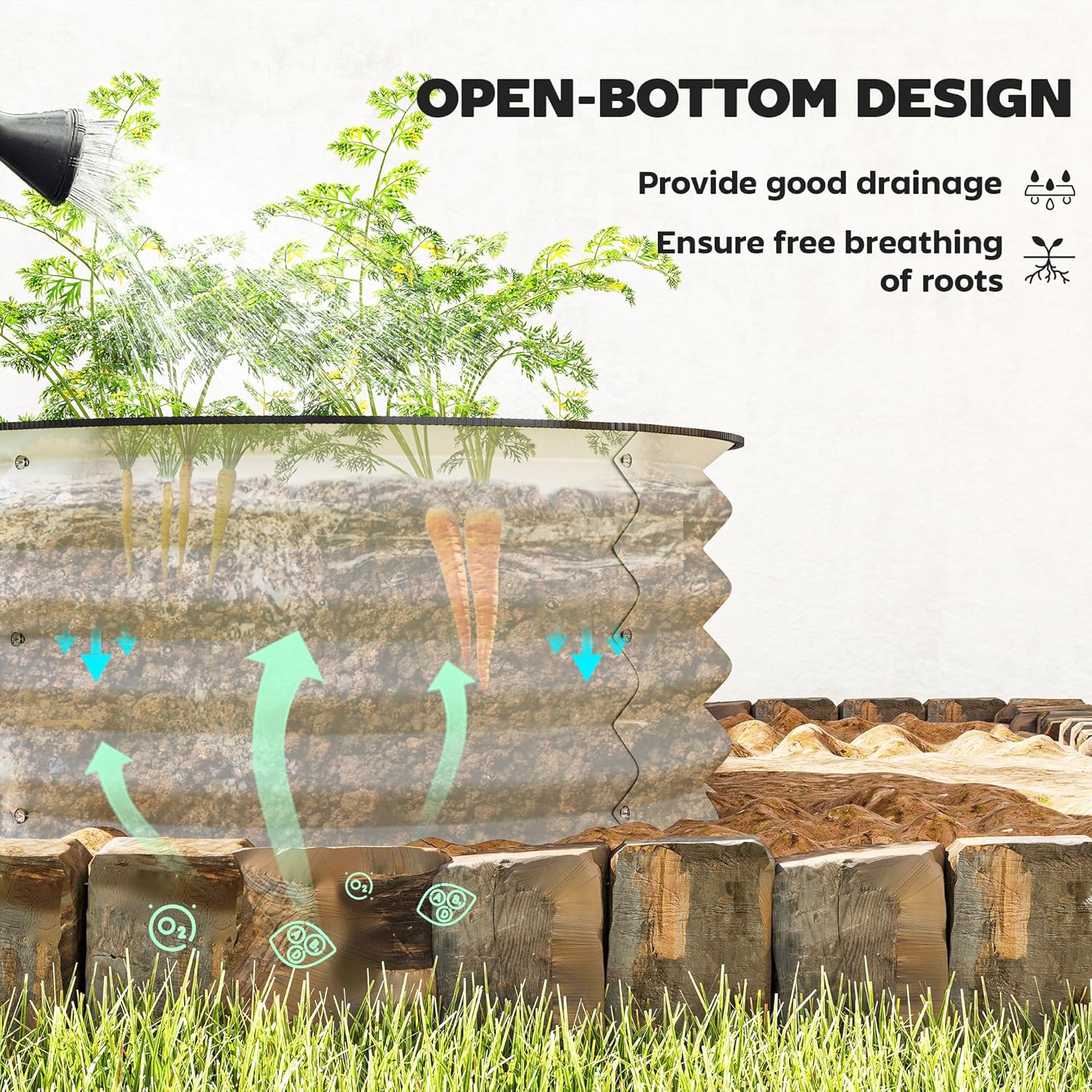 Conjunto de 2 Canteiros Elevad - Planted Tank avaliação e preço