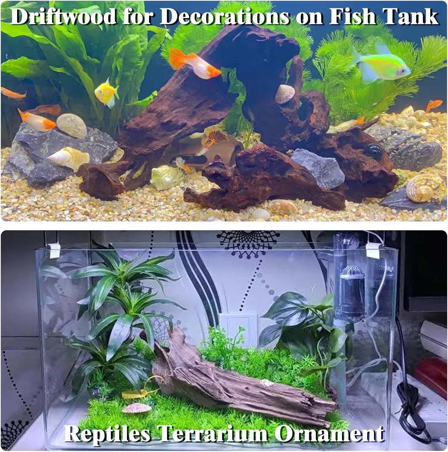 15-20CM 1 Peça de Madeira Natu - Aquarium Driftwood avaliação e preço