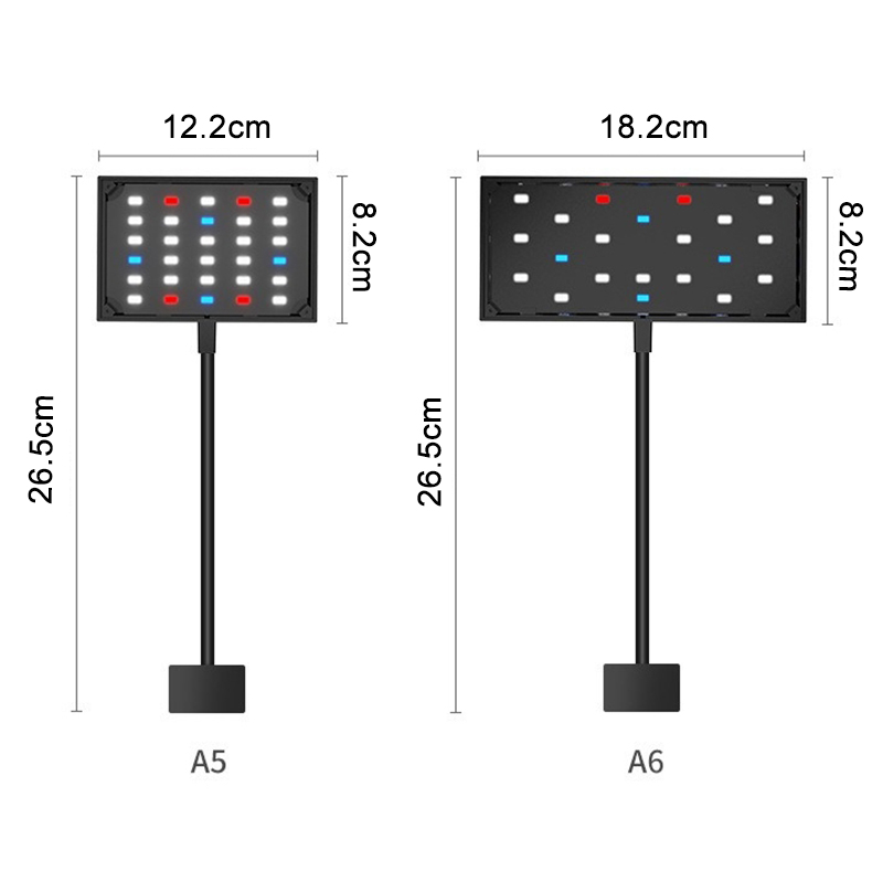 Aquário usb led luz espectro c - Aquarium Plant Light avaliação e preço