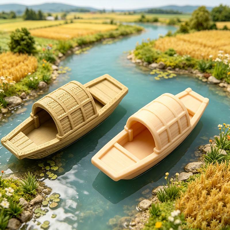 【S】Miniatura de Barco Flutuant - Aquarium Moss avaliação e preço