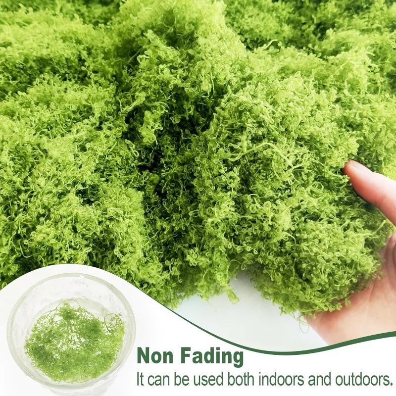 Plantas Verdes Artificiais, Mu - Aquarium Moss avaliação e preço