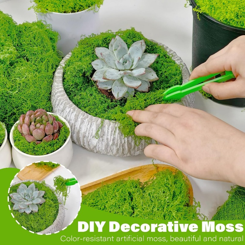 Plantas Verdes Artificiais, Mu - Aquarium Moss avaliação e preço