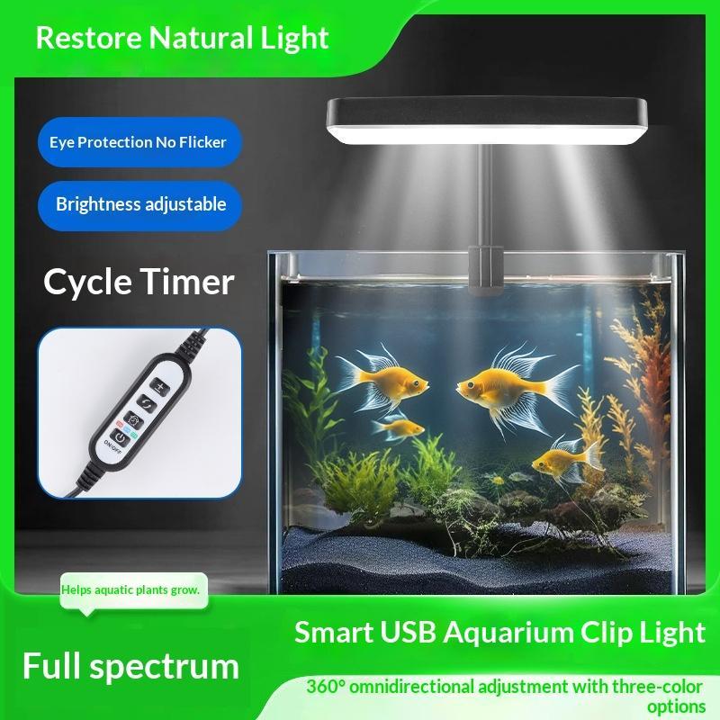 Luz LED de Espectro Completo p - Aquarium Plant Light avaliação e preço