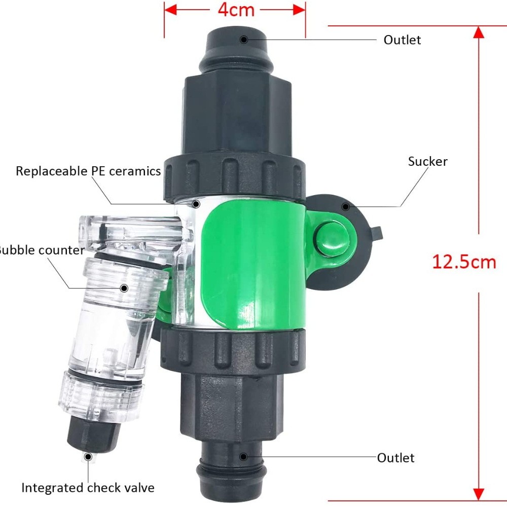 Dissolvedor de dióxido de carb - Aquarium Liquid Carbon avaliação e preço